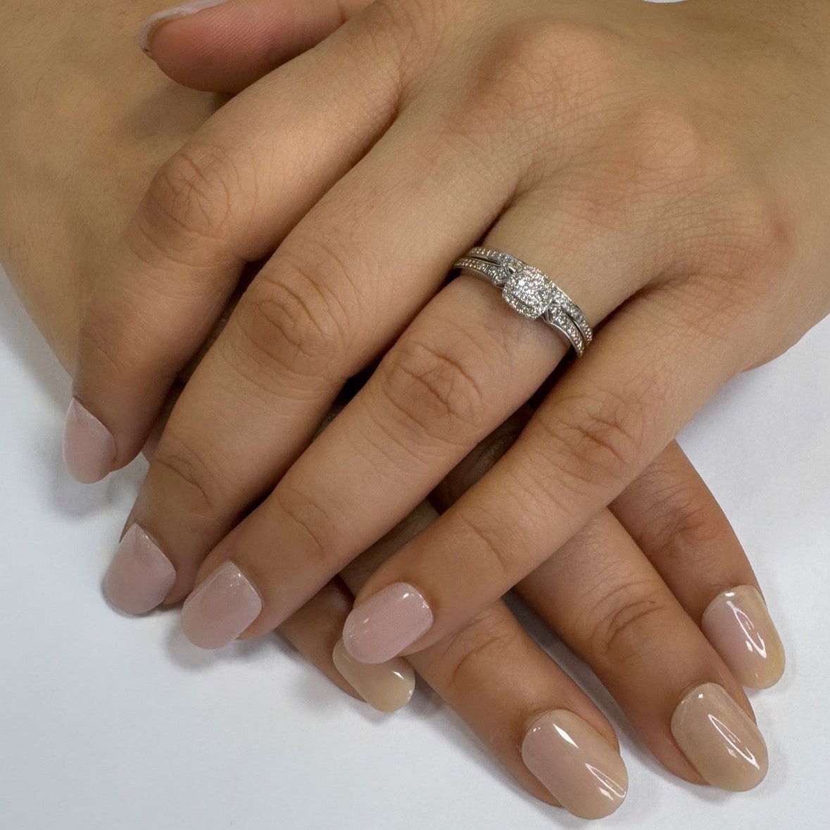 (0.25cttw)Princess Cut Diamond Ring