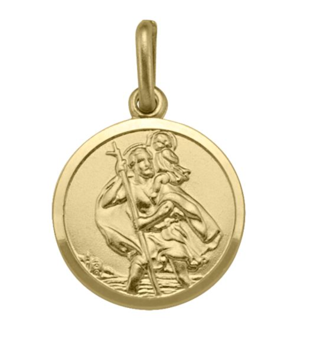 (Small Round) St. Christopher