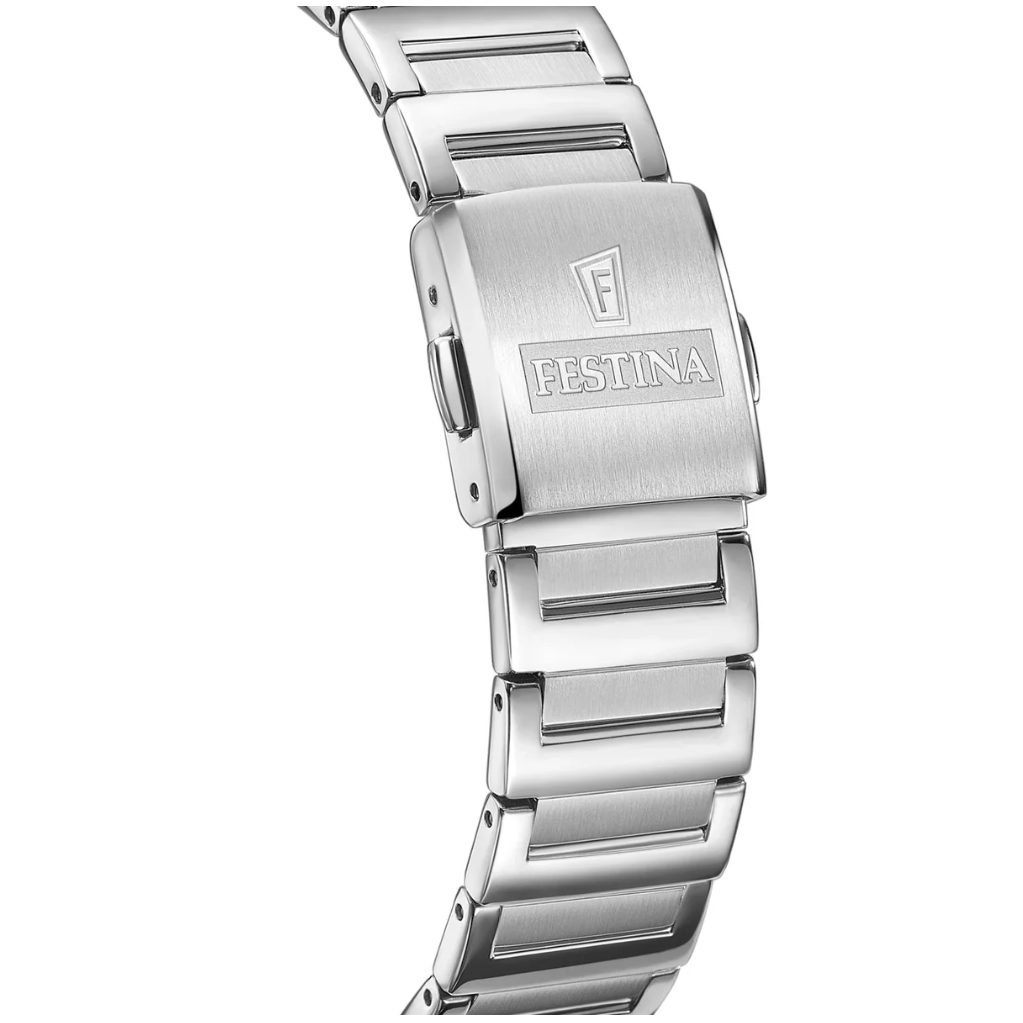FESTINA SQUARE STAINLESS STEEL WATCH I 20679/1