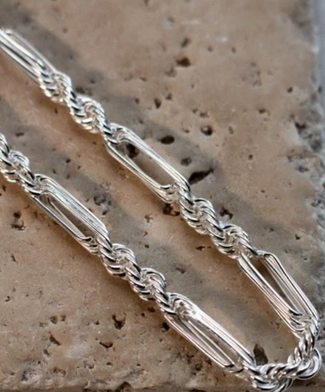 (5.5mm) Sterling Silver Milano Chain 26 inches