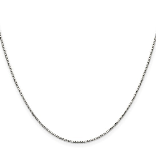 (2mm) Sterling Silver Box Chain 16-26 inches