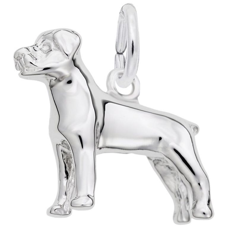 Rembrandt charms Rottweiler Dog Charm