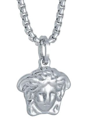 Stainless Steel Medusa Head Necklace