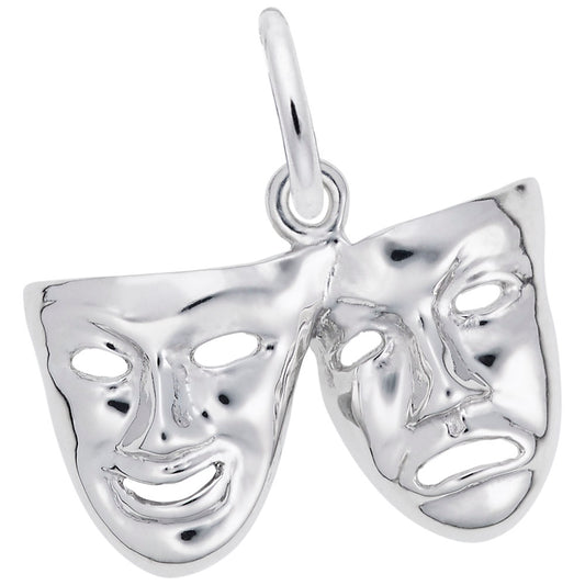 Rembrandt Charm Comedy & Tragedy Masks Charm
