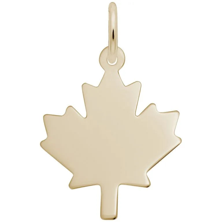 Rembrandt Charms Maple Leaf Charm