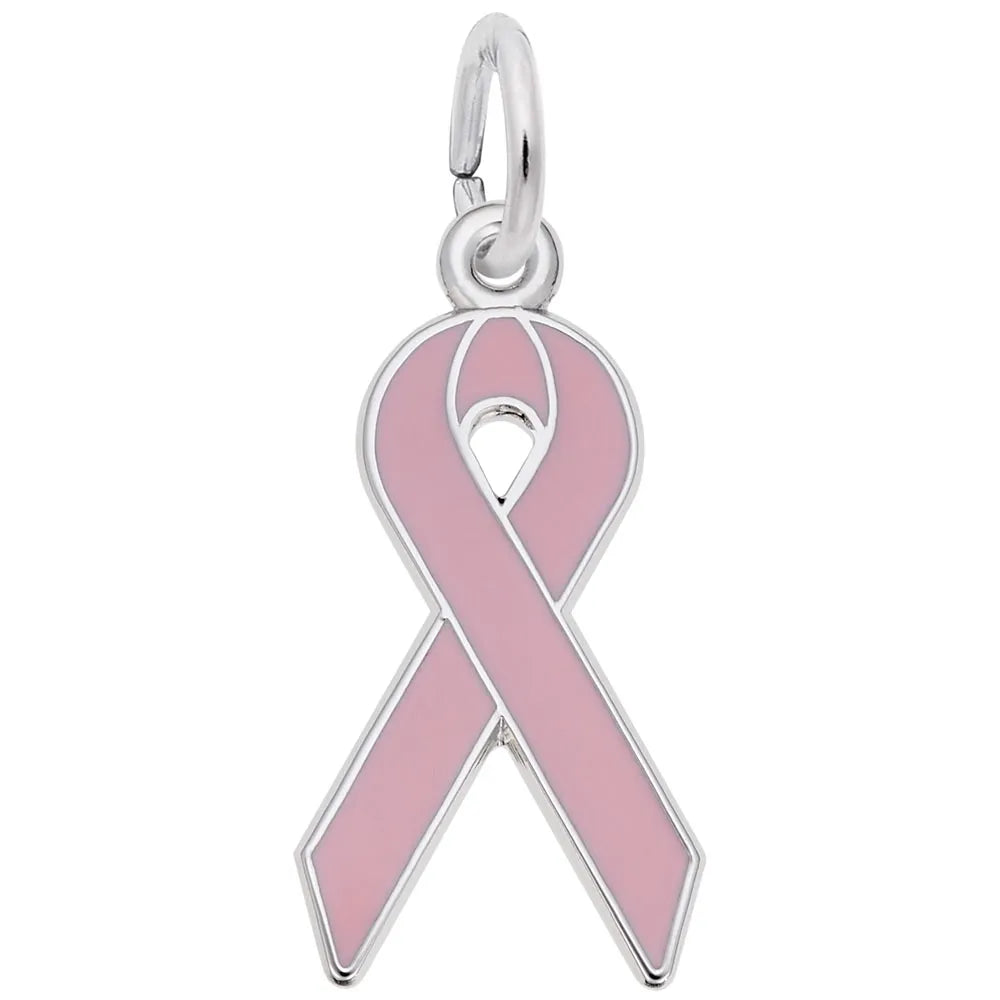 Rembrandt Charms Breast Cancer Awareness Ribbon Charm