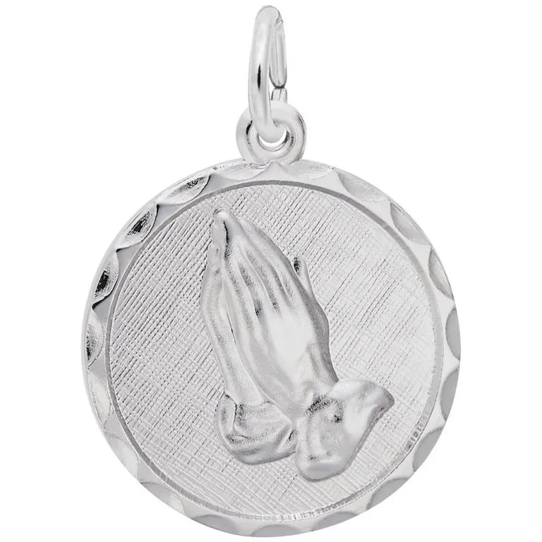 Rembrandt Charms Sterling Silver Serenity Prayer Charm