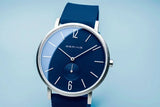 Bering True Aurora Aluminium Watch In Silver/BlueStainless Steel Watch |  16940-709