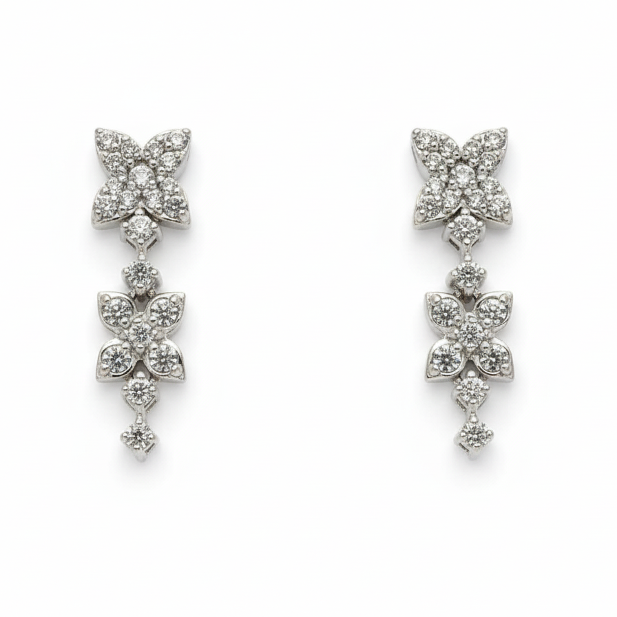 Sterling Silver Dangling Earring