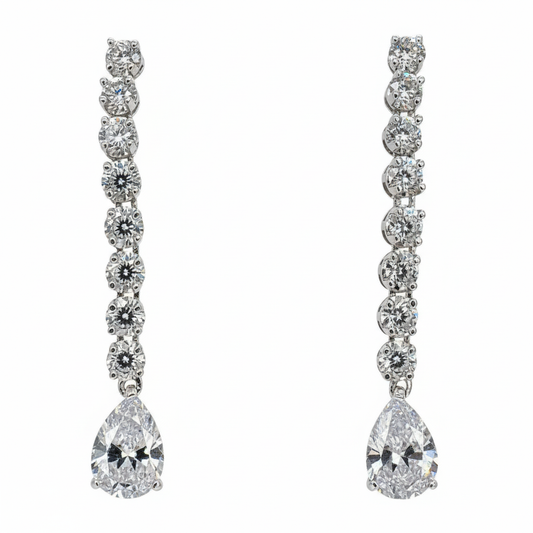 Sterling Silver Drop Earring