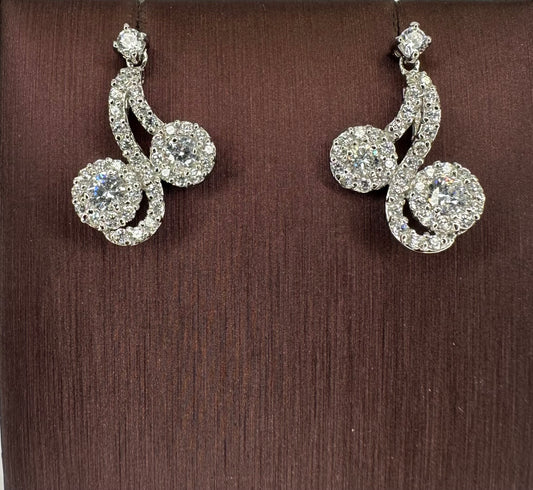 Sterling Silver Drop Earring