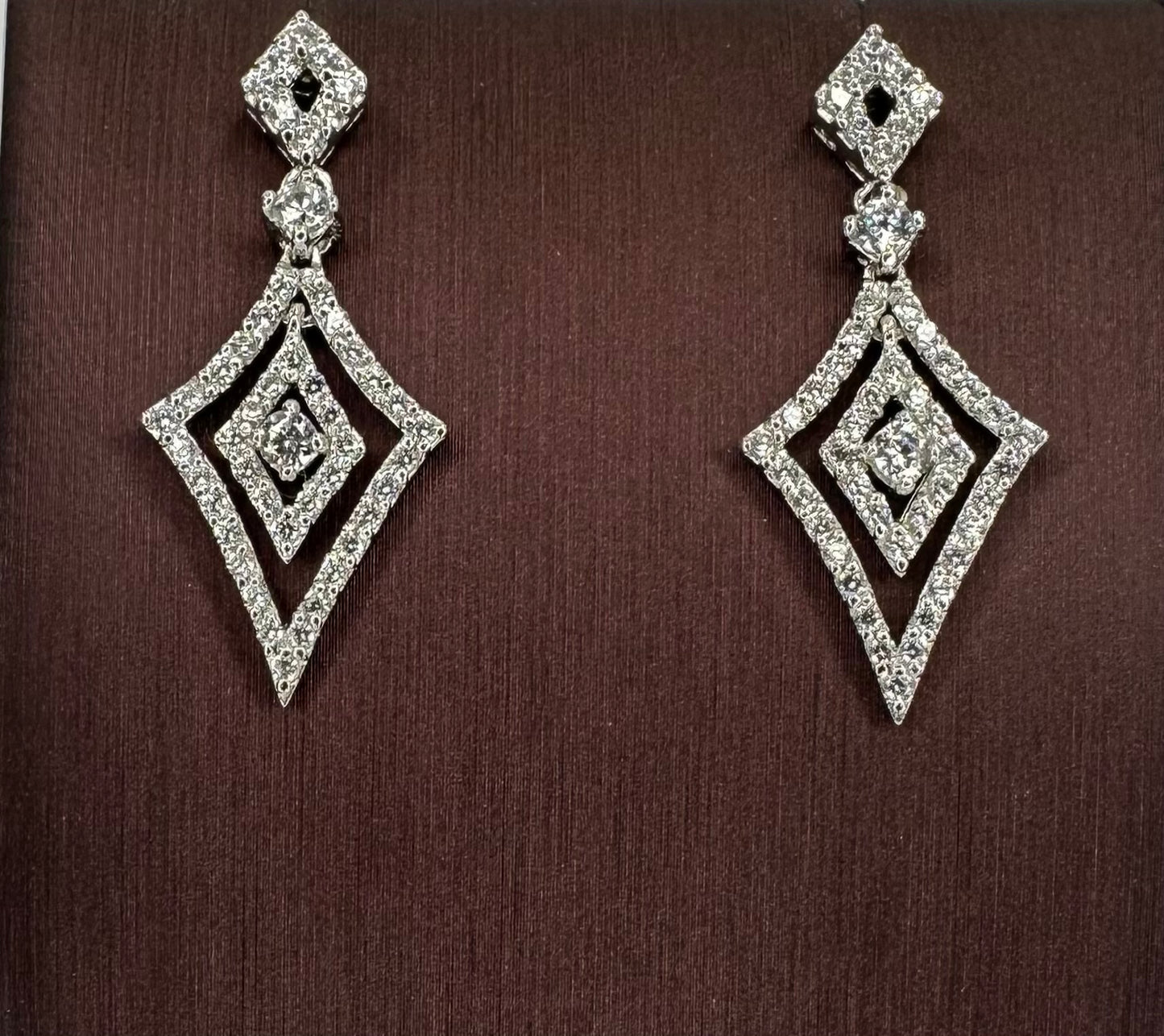 Sterling Silver Fancy Earring