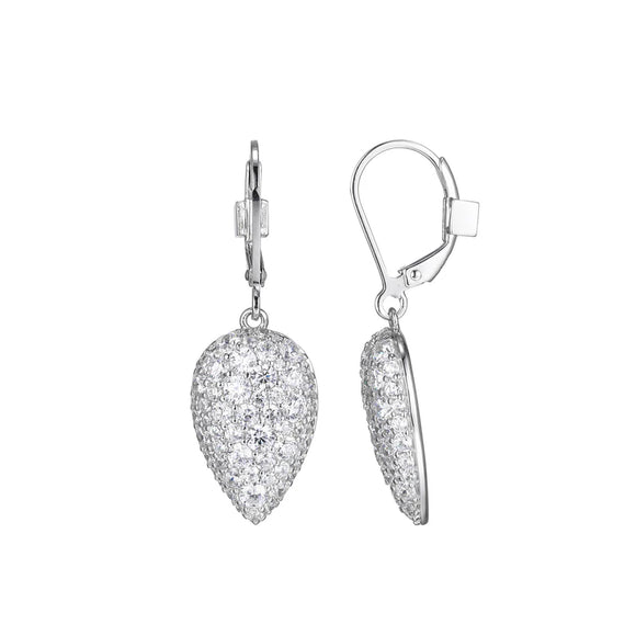 Elle Sterling Silver Teardeop Earring