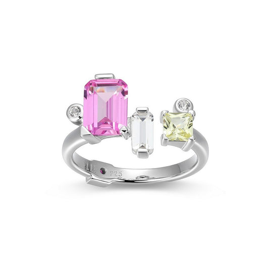 Elle Puzzle Collection Multi-Stone Statement Ring
