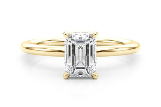 (2.11cttw) Lab Grown Cushion Cut Diamond Ring