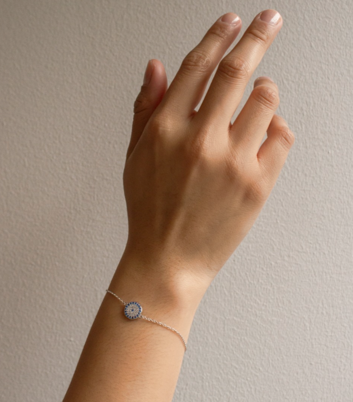 Sterling Silver Eye Bracelet