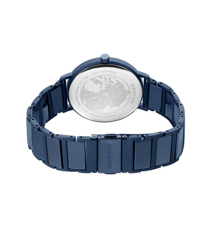 Bering Women Mat Blue Ceramic and Steel | 18531-797