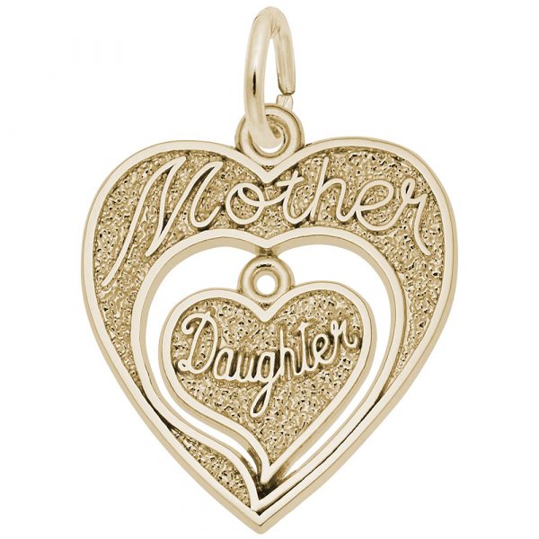 Rembrandt Charms Sterling Silver Mother and Daughter Charms