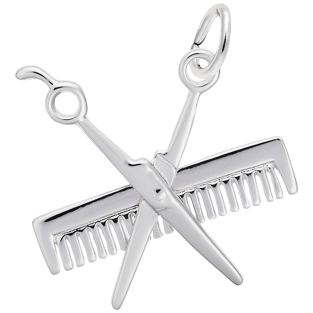 Rembrandt Charms Comb and Scissors Charm