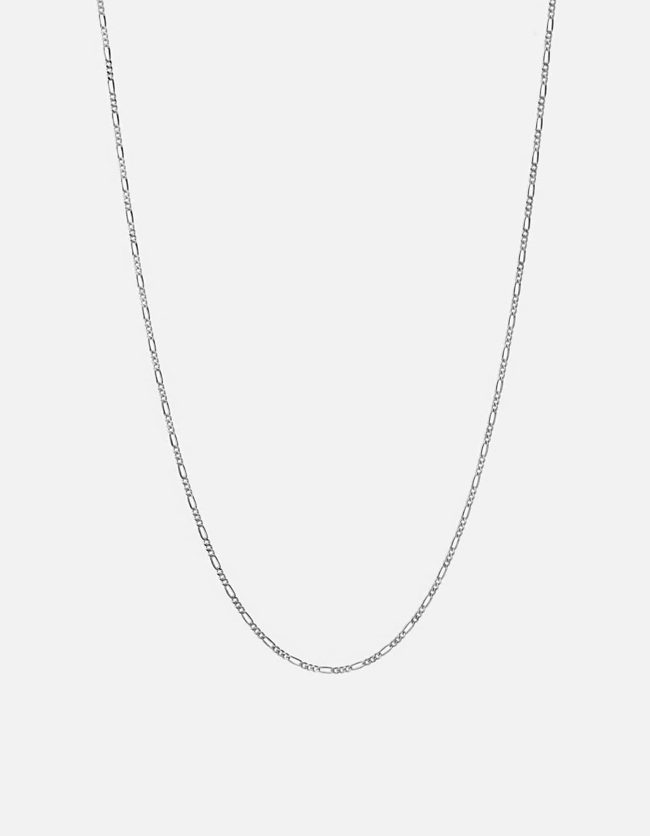 (1.8mm) Sterling Silver Figaro Chain 16-30 inches