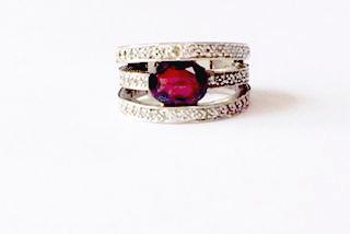 Garnet Gem Ring