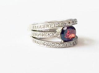 Garnet Gem Ring