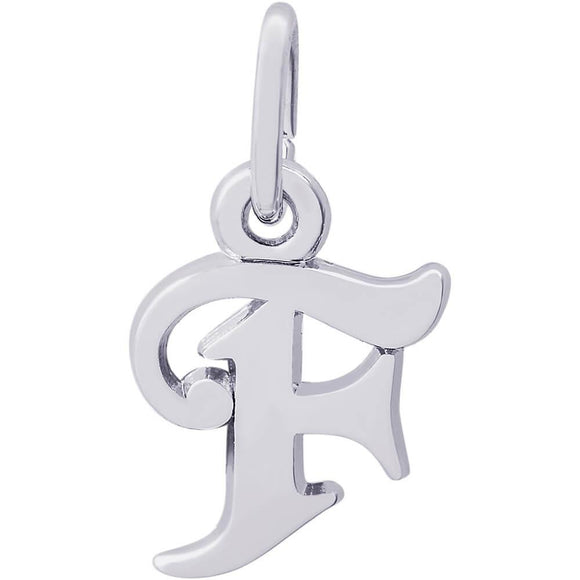 Silver Initial F