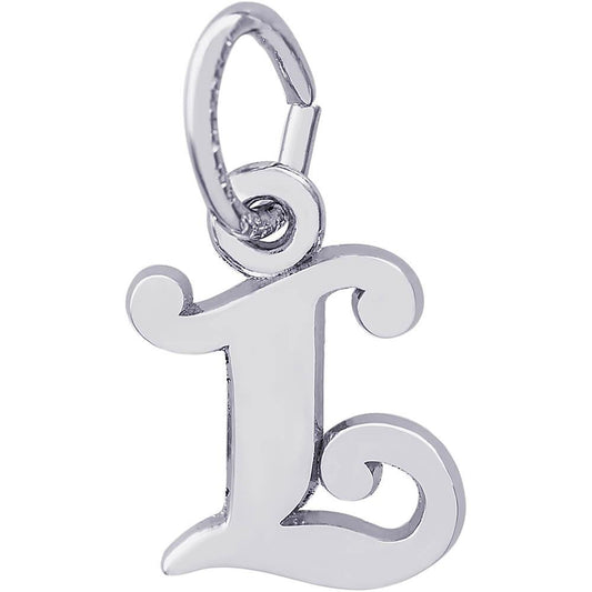 Rembrandt Charms Sterling Silver Initial L Charm