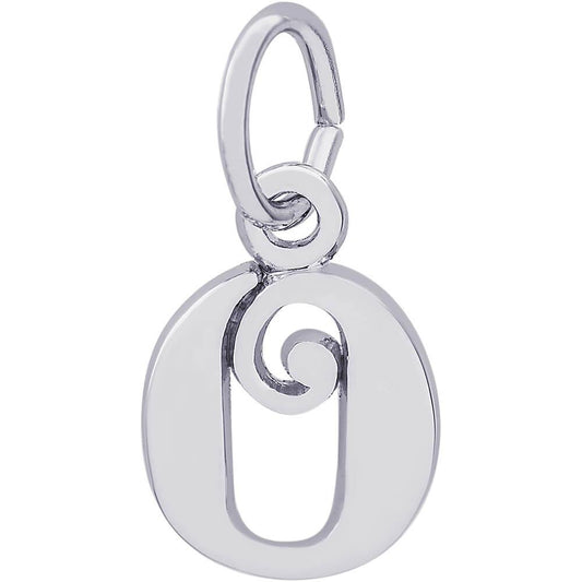 Rembrandt Charms Sterling Silver Initial O Charm
