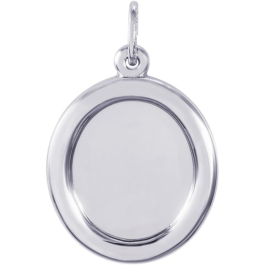 Rembrandt Charms Small Oval Photoart Charm