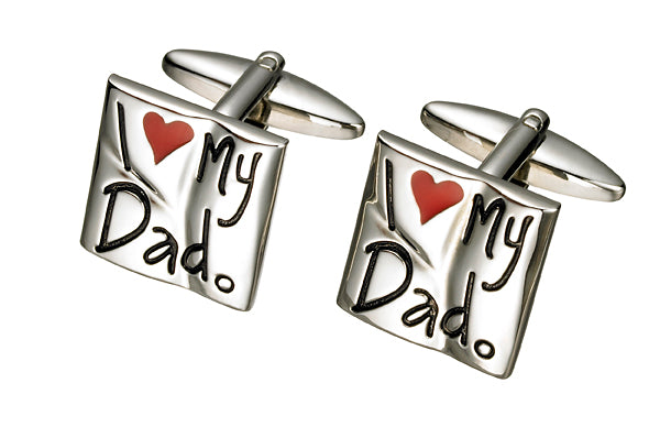 I LOVE MY DAD CUFF LINKS