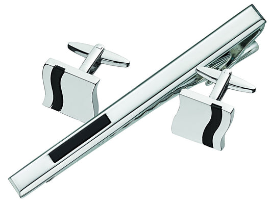 Cufflink and Tie Bar Set