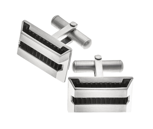 Stainless Steel Zeppleine Cufflinks