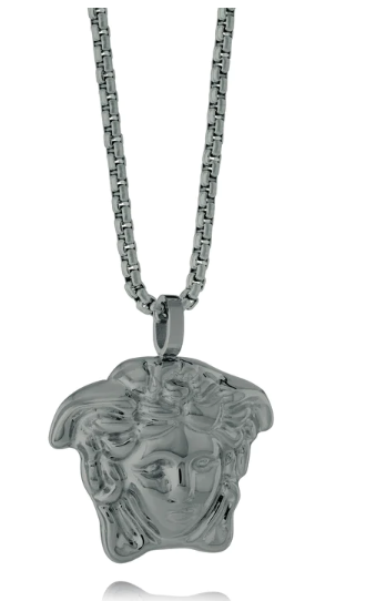 Stainless Steel Medusa Head Necklace