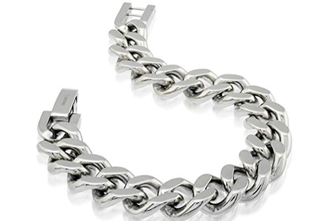 Stainless Steel Curb Bracelet