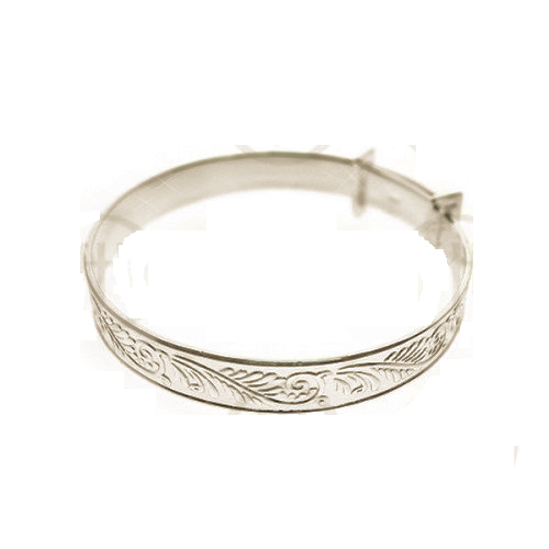 4mm Filigree Baby Bangle