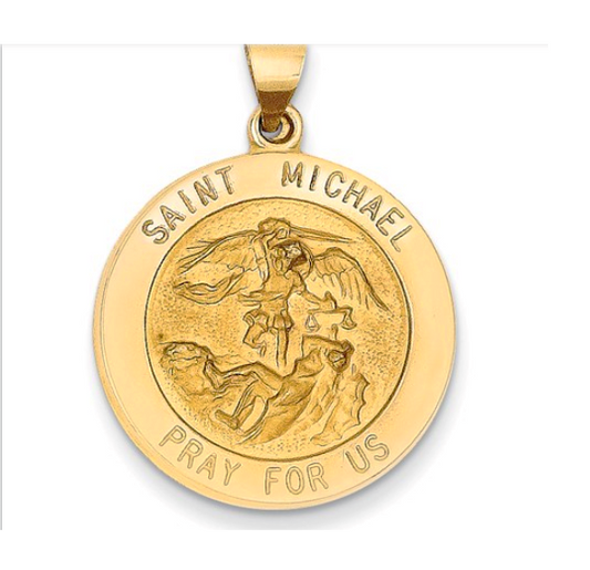 10k Yellow Gold St. Michael