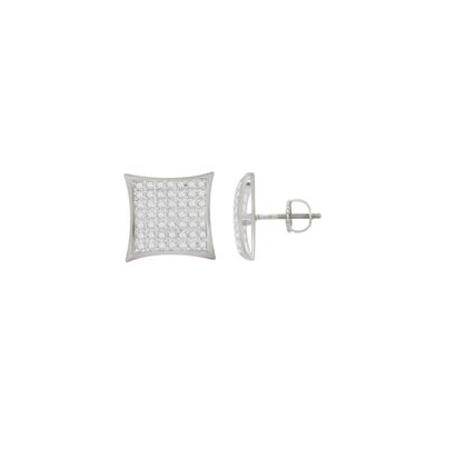 (0.15cttw) Kite Design Diamond Studs