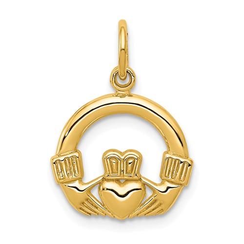 10k Yellowgold Claddagh