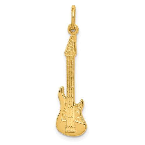 14k Guitar Pendant