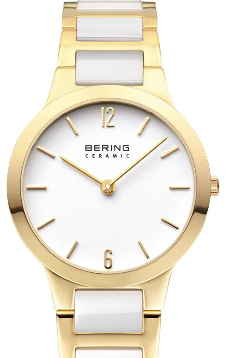 Bering Women White Ceramic and Gold | 30320-751