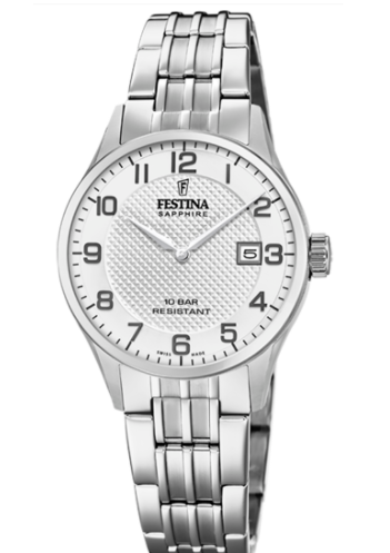 FESTINA | LADIES SWISS METAL WATCH I F20006/1