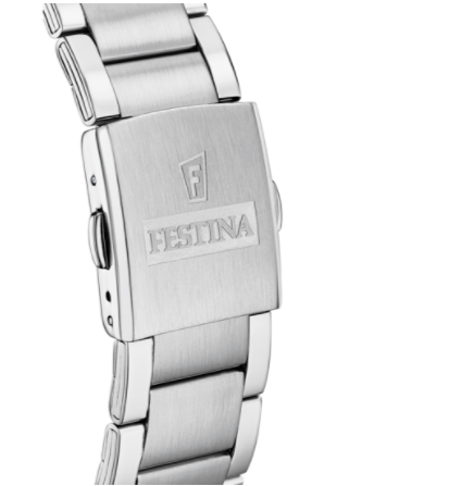 FESTINA | MEN'S BLACK CHRONOGRAPH STAINLESS STEEL WATCH F20343/4