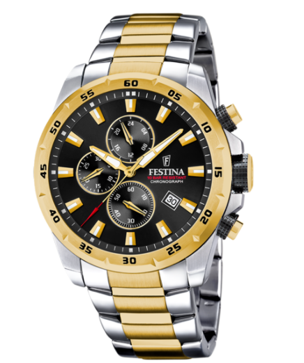 FESTINA | MEN CHRONOGRAPH TWO TONE WATCH I F20562/4