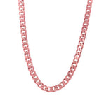 Stainless Steel Rosegold  4.6mm Curb Link Chain