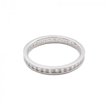 CZ Chanel Eternity Band