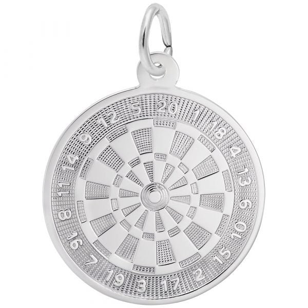 Rembrandt Charms Dart Board Charm