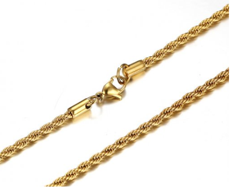 Gold Ip Rope Chain